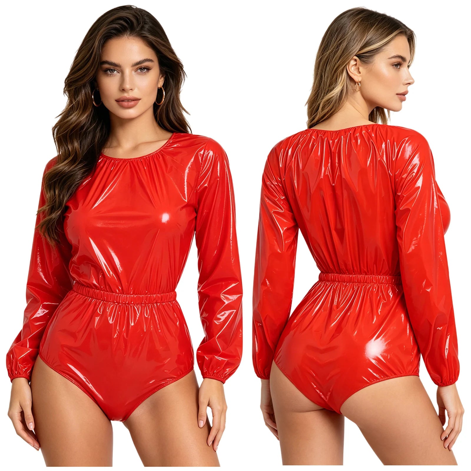 Women Men Waterproof Adaptive Bodysuit Elderly Bedridden Leak-proof Incontinence Diaper Cover Easy-to Wear Rompers Swimsuit