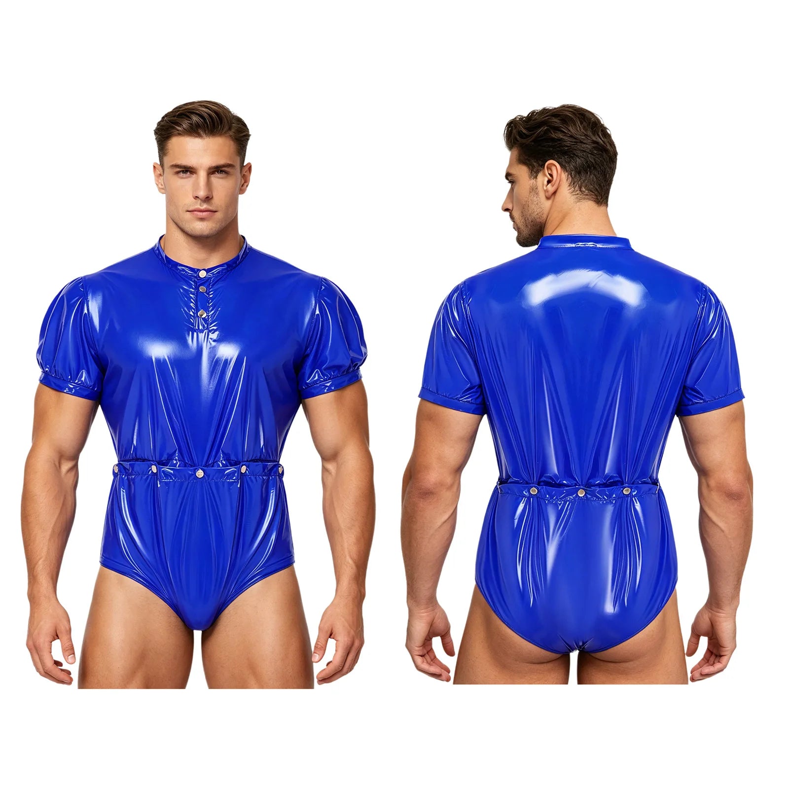 Women Men Waterproof Adaptive Bodysuit Elderly Bedridden Leak-proof Incontinence Diaper Cover Easy-to Wear Rompers Swimsuit